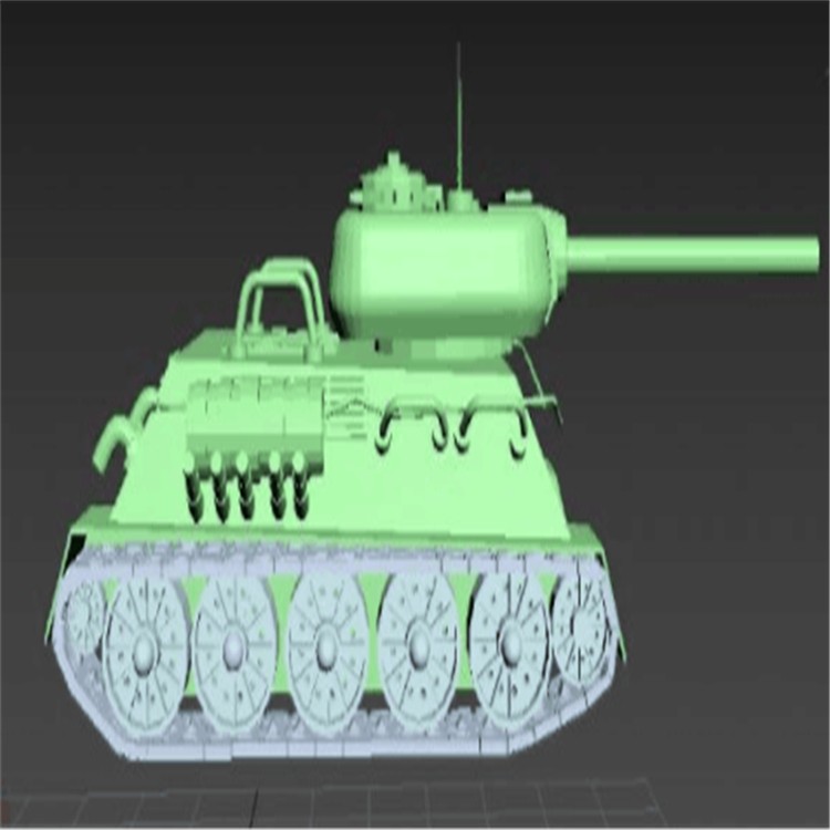 南平充气军用坦克模型